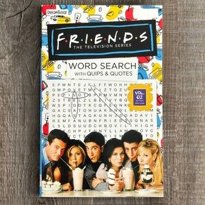 💞 New Friends TV Series Word Search Book